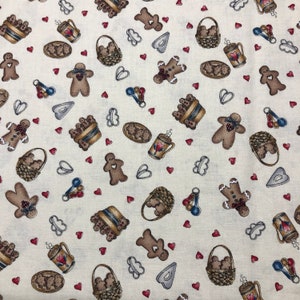 Dianna Marcum Grandma’s Gingerbread Cookies Toss Beige Coordinating Retired LAST YARD