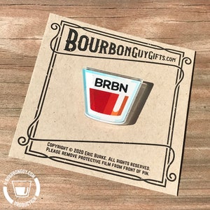 Bourbon Acrylic Pin – Compact and Stylish for Bourbon Lovers