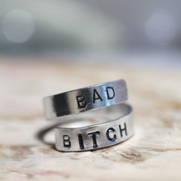 Bitch Ring Etsy