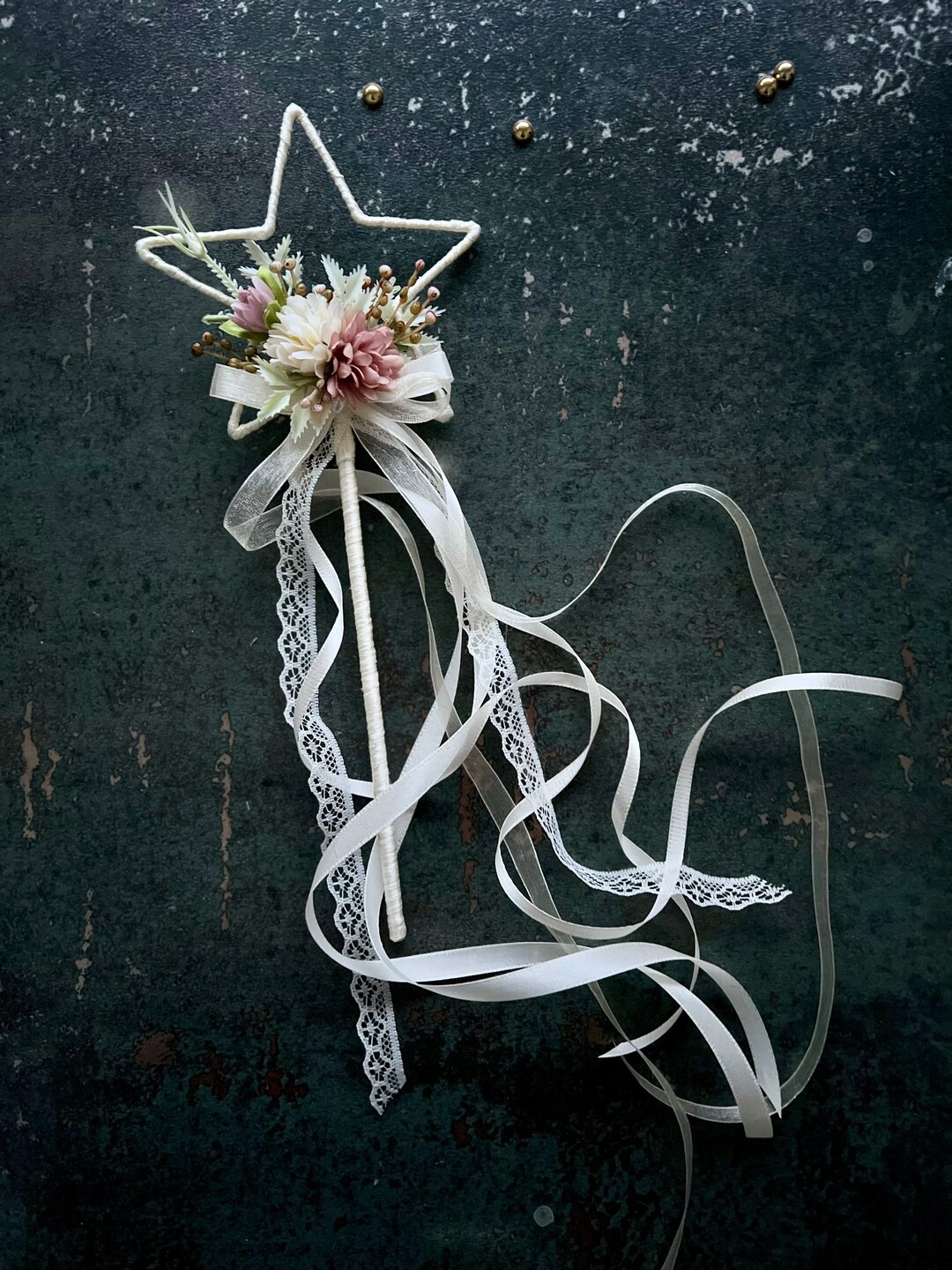 wandmee FLOWER FUR STOLE ホワイト wandmee FLOWER FUR STOLE ホワイト 4