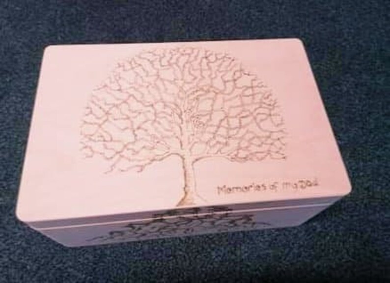 Personalised Memory Box Large Wooden Keepsake/weddings/ Etsy