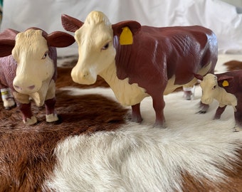 Little Buster Hereford Herd Cattle Toys