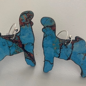 Goat Dangle Earrings
