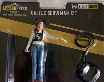 Little Buster Cattle Showman Kit - Halter and Showstick included