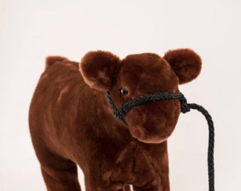 Braided halters for your Livestock Lovie Plushes- fits Med and Large