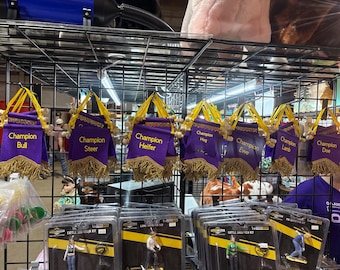 Livestock showgirl doll banners