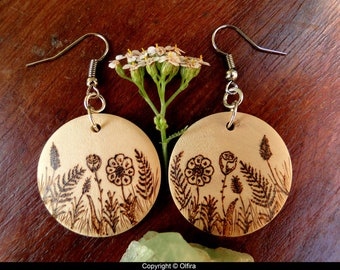 Wood nature buckles