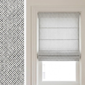 Roman Shades | Leadlight | Custom Made | Choice of Lining and Mount | Installation Hardware Included | Easy Install | Free shipping