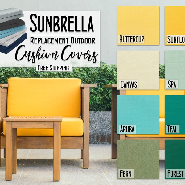 Sunbrella Outdoor Cushions Etsy