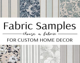 FABRIC SWATCHES for Custom Home Décor