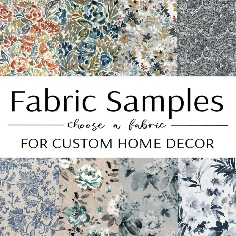 FABRIC SWATCHES for Custom Home Décor imagen 1