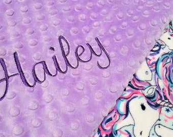 Unicorn baby blanket girl baby toddler toddler blanket unicorn nursery pink purple aqua blanket baby girl unicorn baby shower gift