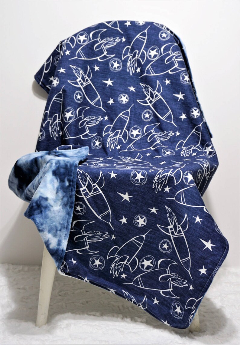 Outer space baby blanket space nursery tie dye blanket toddler Etsy