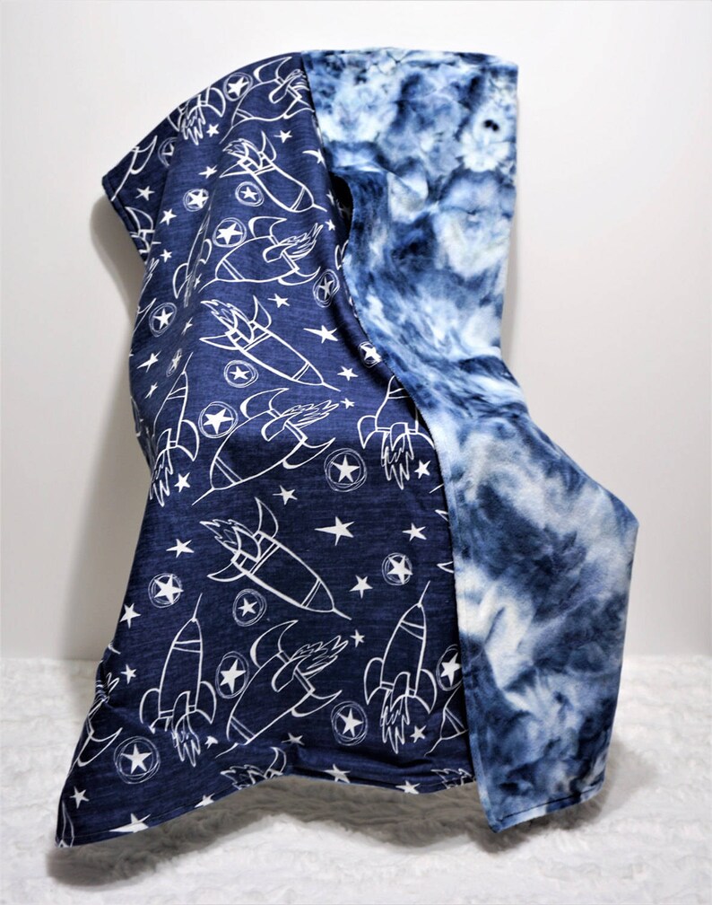 Outer space baby blanket space nursery tie dye blanket toddler Etsy