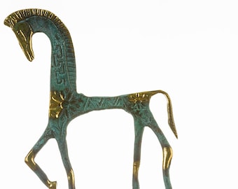 Beautiful Ancient Indo-Scythian Bronze Horse Statuette