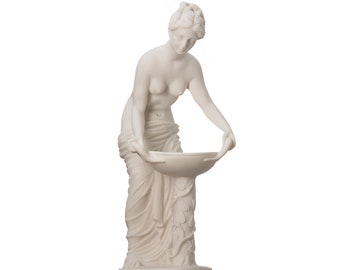 Hestia Statue Ancient Greek Goddess Of The family And The State 8.6"