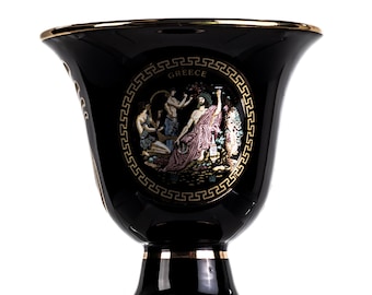 Pythagoras Cup of Justice Dionysus Acropolis II Pythagorean Fair Mug Ancient Greece Black Cobalt Usable