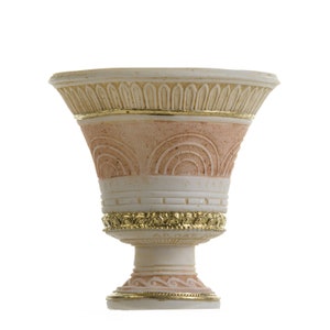 Pythagoras Cup of Justice Pythagorean Fair Mug Ancient Greek Decorative Cup Gold Tone