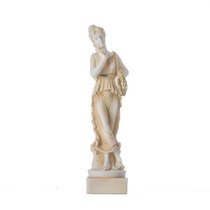 Persephone goddess of the underworld springtime gold flower vegetation 5.9&quot;