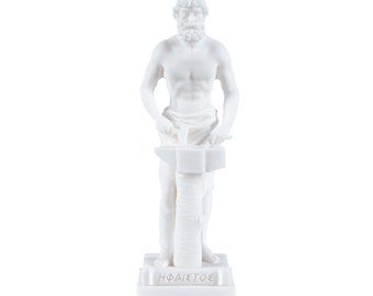 Hephaestus God of fire, metalworking and the art of sculpture  6.2 Inches (16cm)