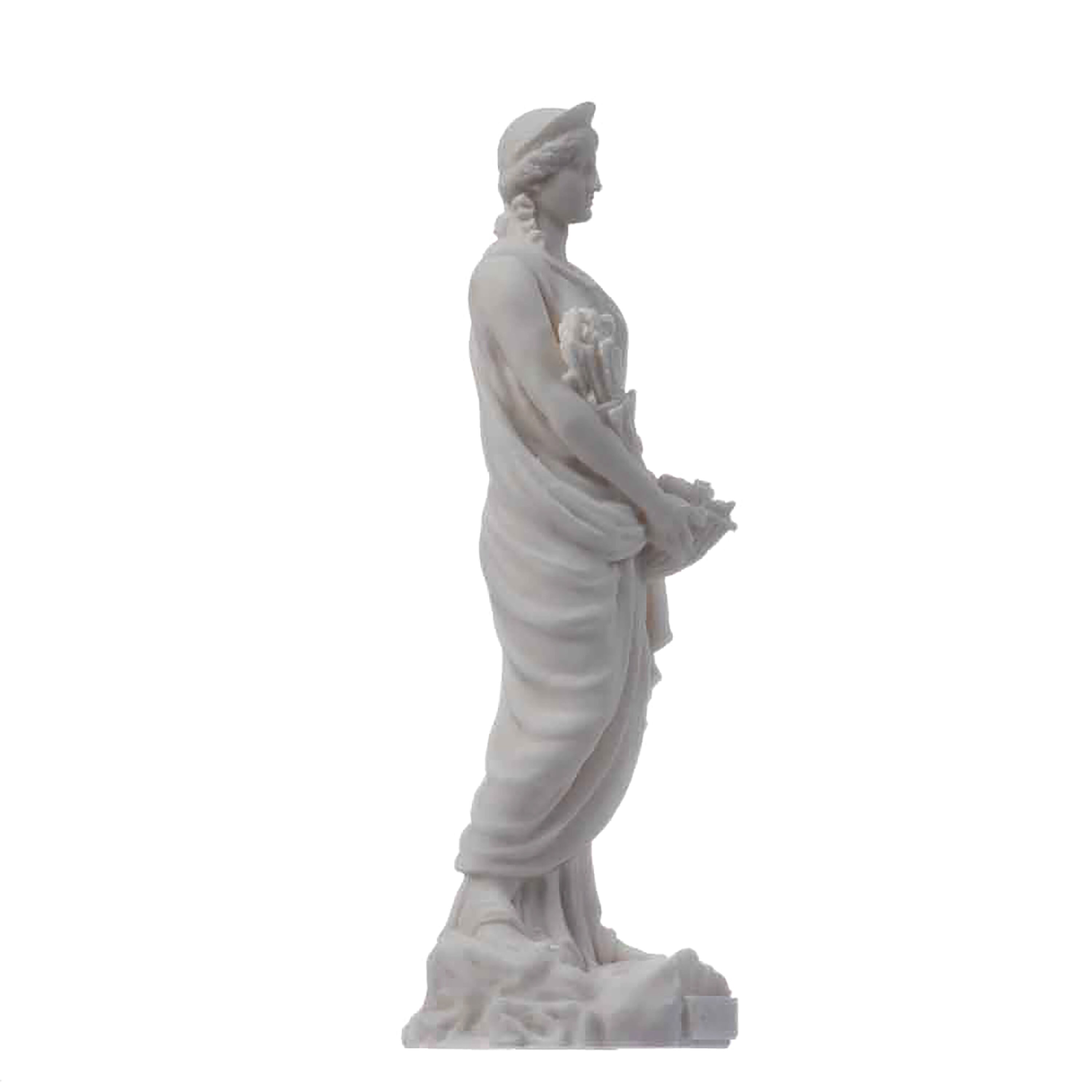 Demeter Goddess of the Harvest and Agriculture Alabaster Statue 6.7" - Etsy