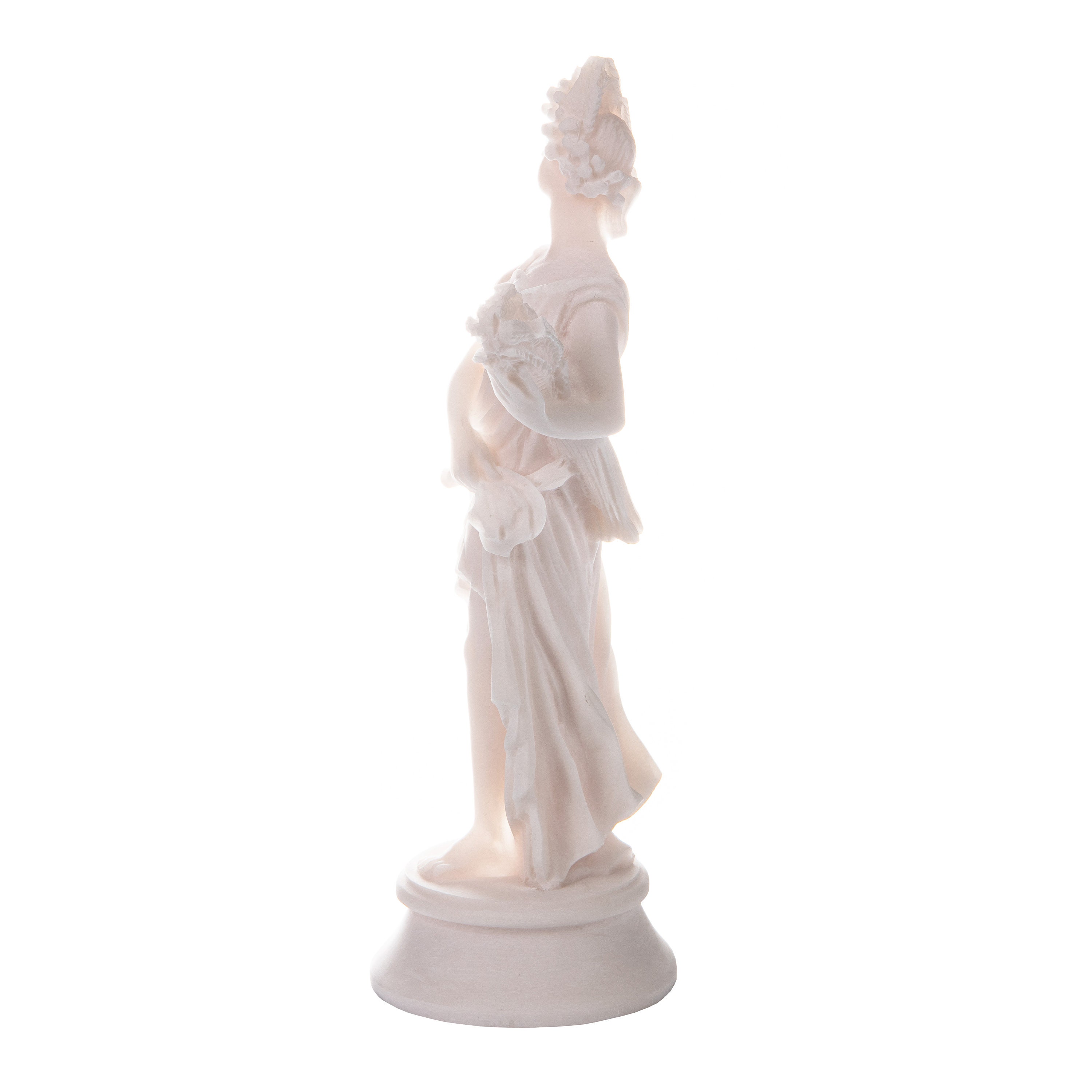 Demeter Goddess of the Harvest and Agriculture Alabaster Statue ...