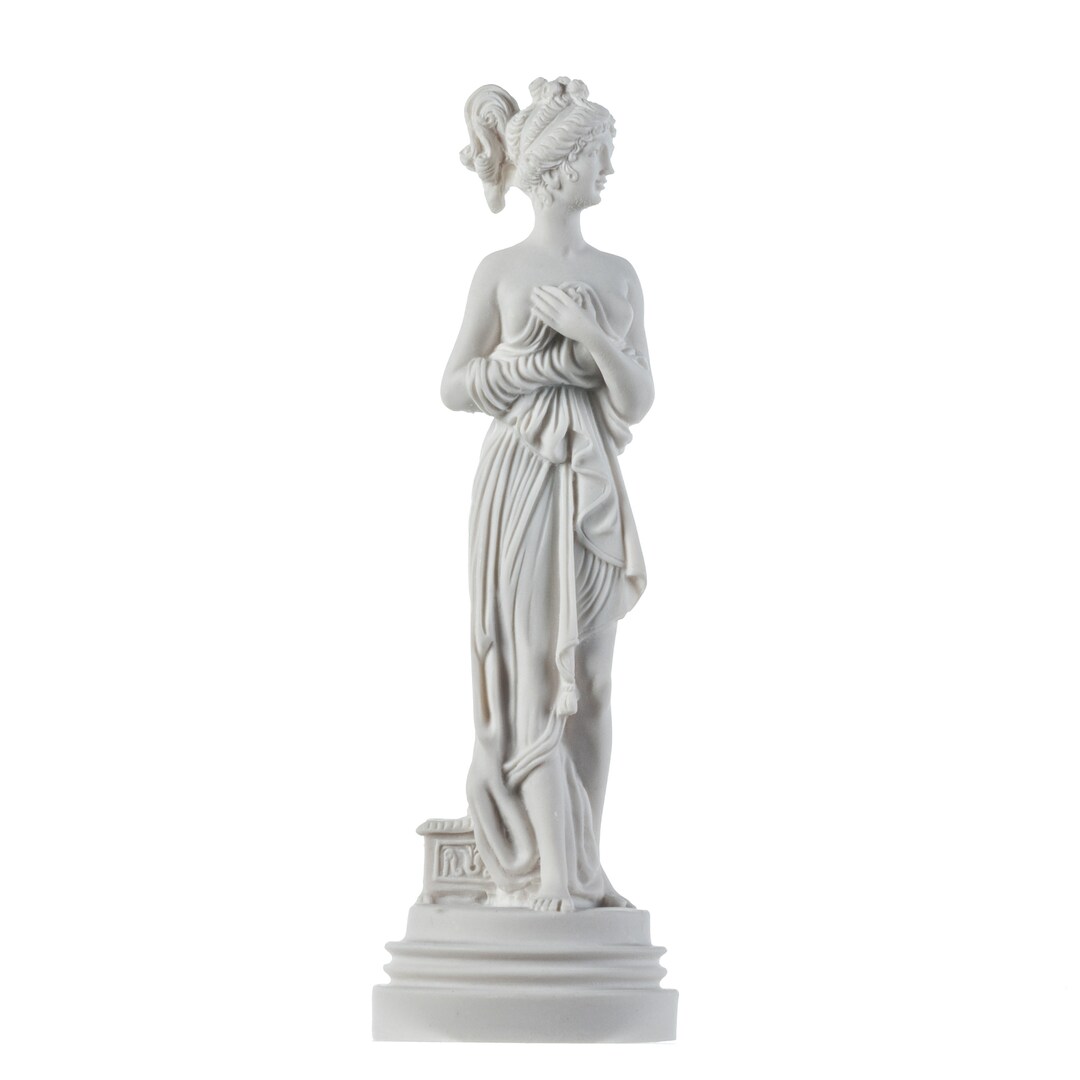 Sappho Ancient Greek Poet LesbosFemale Figure Alabaster Statue 11 Sappho Ancient Greek Poet LesbosFemale Figure Alabaster Statue 11