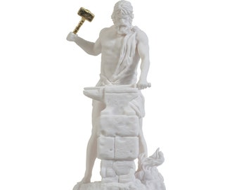 Hephaestus God of fire, metalworking, stone masonry, forges  and the art of sculpture 9.05"