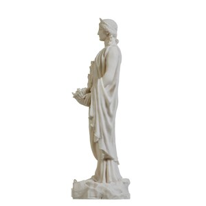 Demeter Goddess of the Harvest and Agriculture Alabaster Statue 8.6 ...