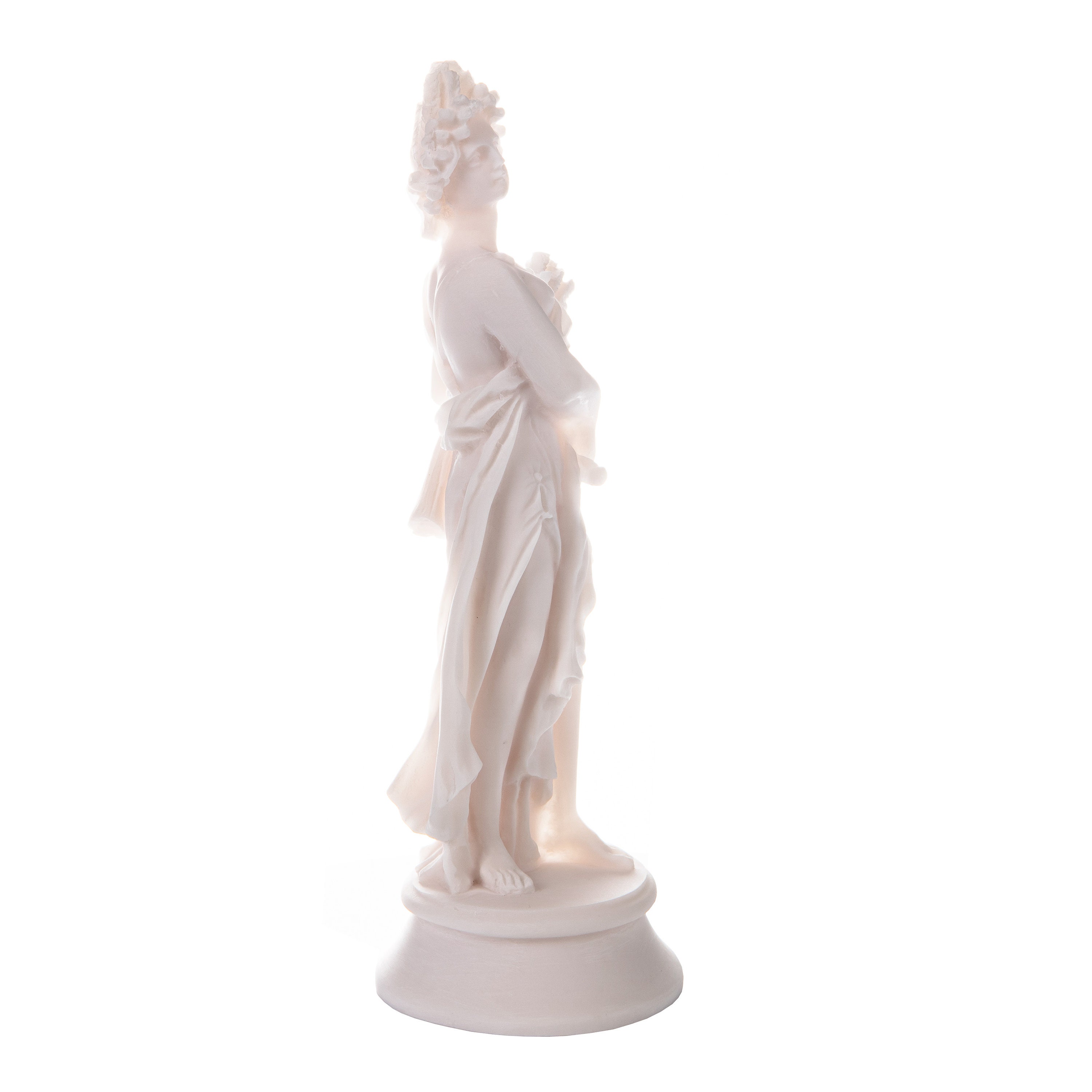 Demeter Goddess of the Harvest and Agriculture Alabaster Statue ...