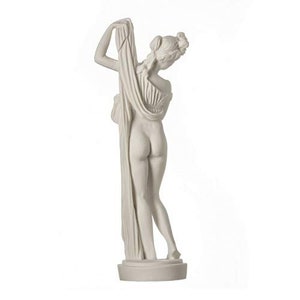 Goddess aphrodite kallipygos venus alabaster statue greek sculpture roman 9.84\&quot;