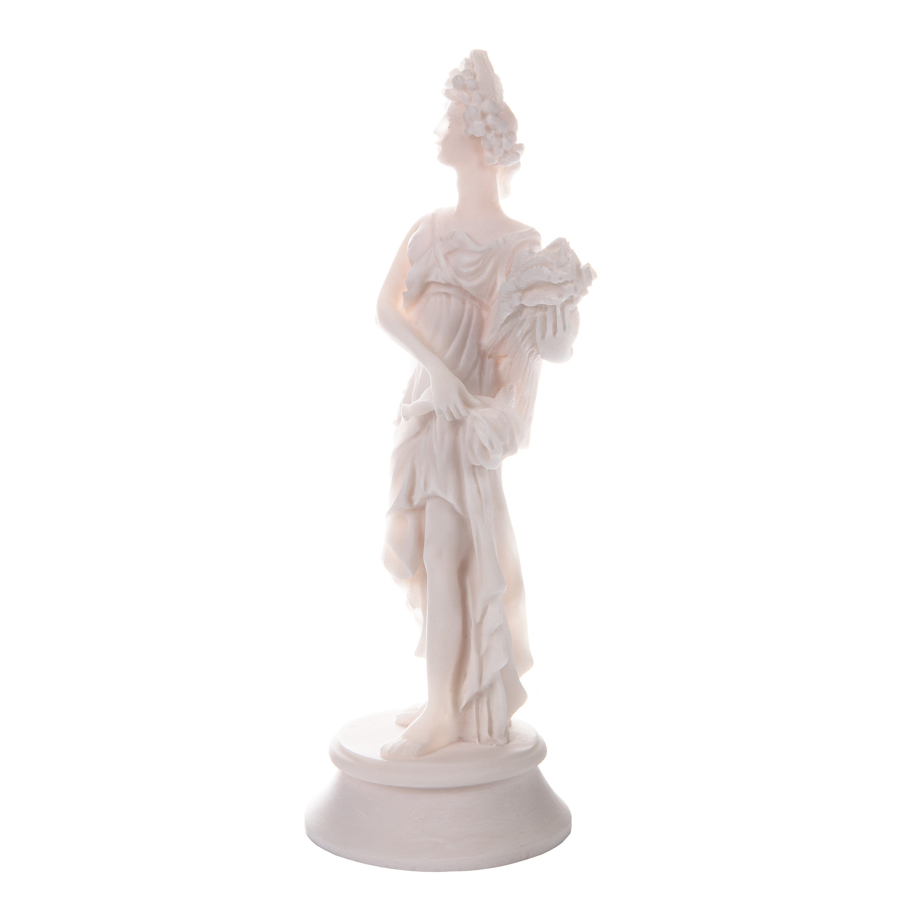 Demeter Goddess of the Harvest and Agriculture Alabaster Statue ...