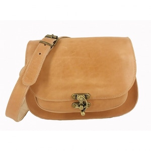 Leder Schultertasche Handarbeit Design natur braun beige schwarz Cross Body Satchel vintage Sattel Handtasche Geldbörse groß