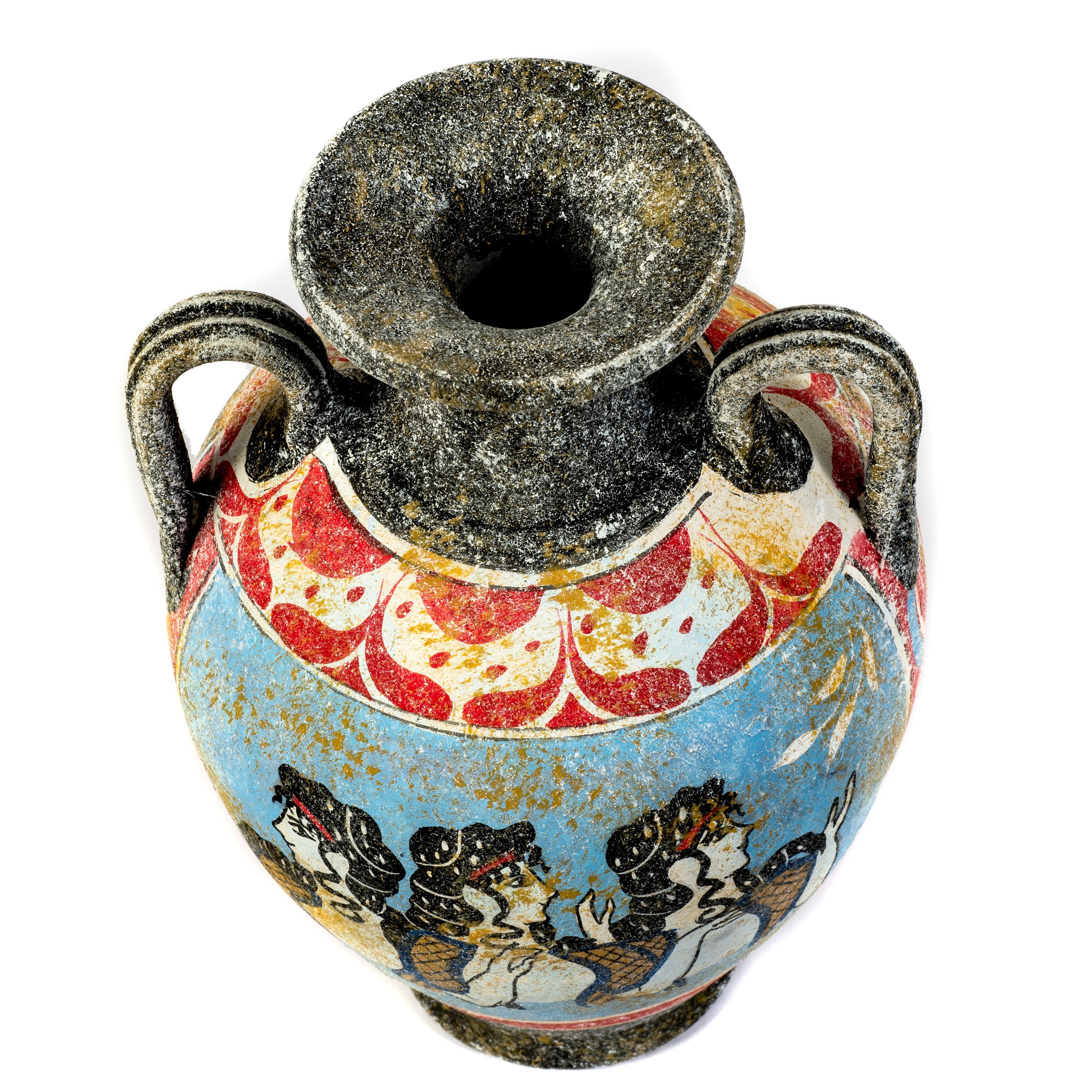 古代ギリシャ美術 アンフォラ 水注 花瓶 置物 複製品 - メルカリ