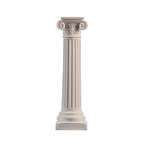 Greek Column Ionic Order Ancient Decoration Architecture Alabaster 6.7&quot; Free Shipping