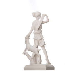 Artemis diana de versailles chasseresse avec statue de cerf grec romain 10 pouces image 5