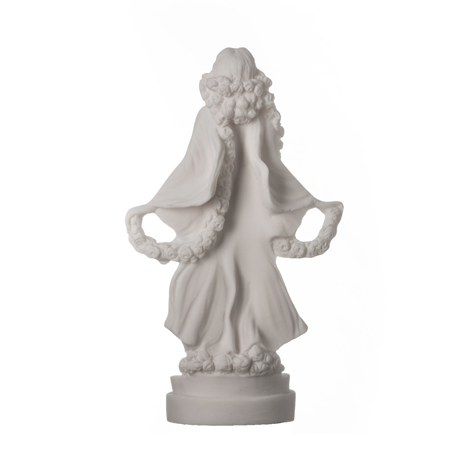 Flora Goddess / Maiden of Blossoms Flowers Molded Marble Resin