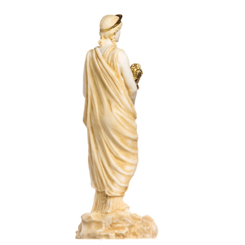 Demeter Goddess of the Harvest and Agriculture Alabaster - Etsy