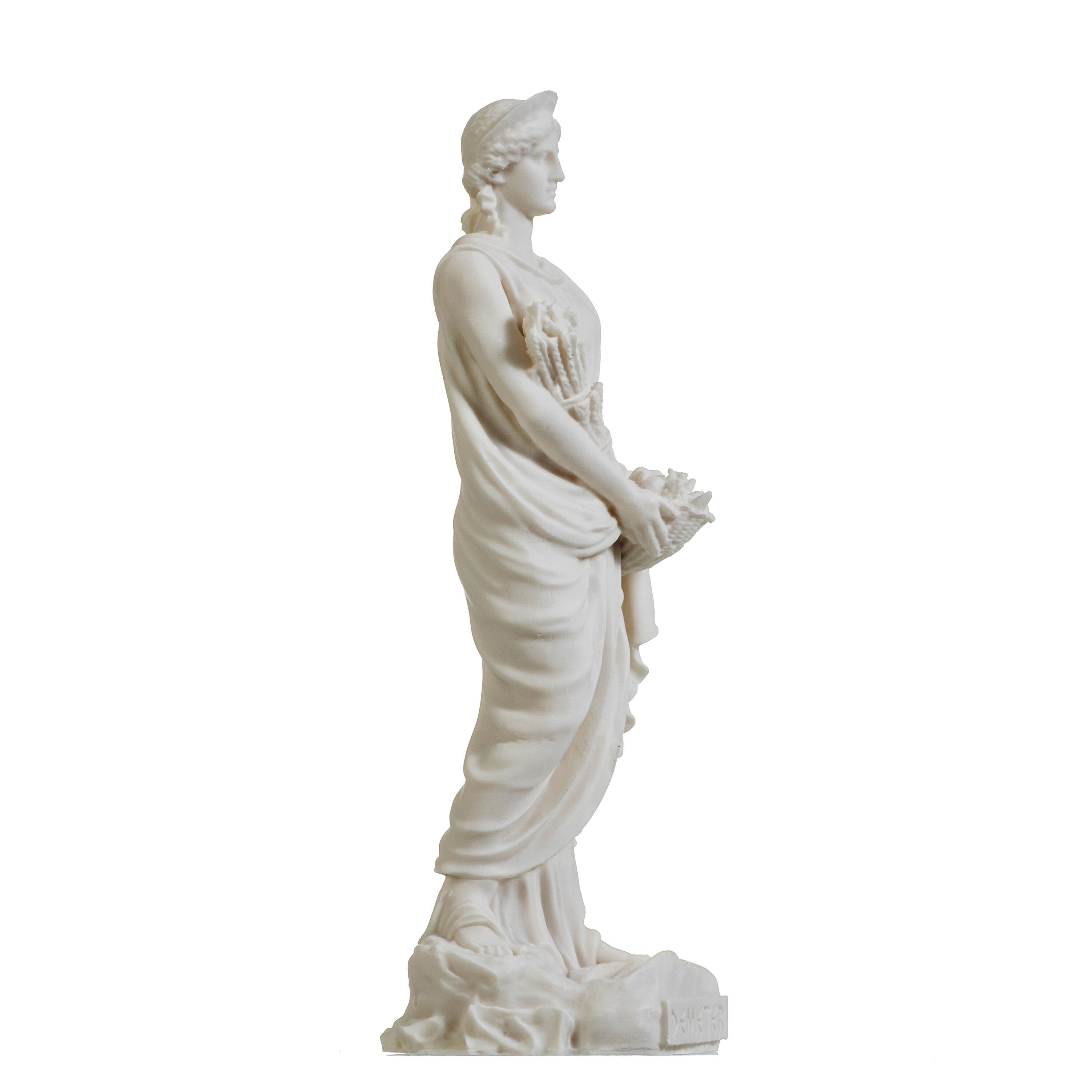 Demeter Goddess of the Harvest and Agriculture Alabaster | Etsy