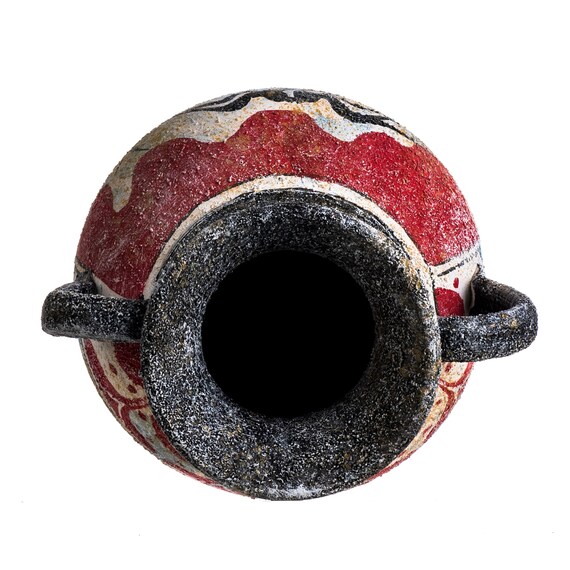 Ancient Greek Minoan Amphora Spring Handmade Ceramic Pottery Vase Medium Ancient Greek Minoan Amphora Spring Handmade Ceramic Pottery Vase Medium