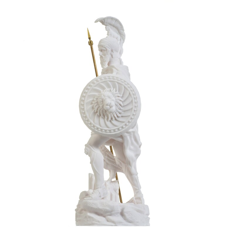 Ares Mars Gott des Krieges Zeus Sohn römische Statue Alabaster Etsy