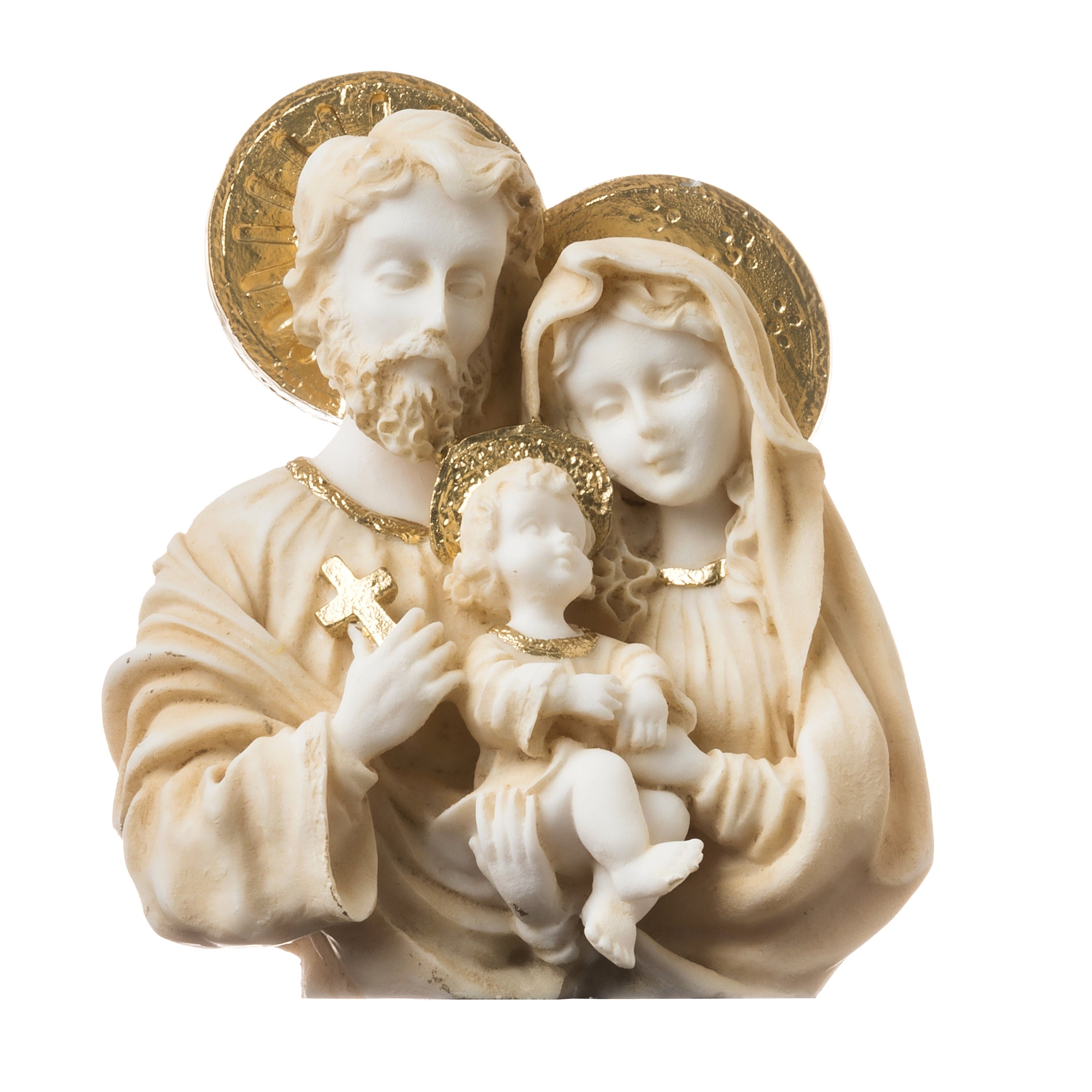 Holy Family Jesus Christ Mary Joseph Statue Figurine Religious