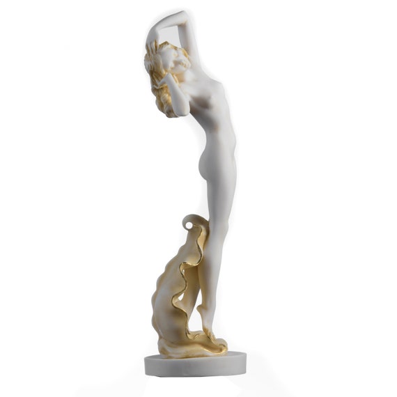 女神アフロディーテ ヴィーナスの誕生 セクシーな裸の少女 裸の彫像