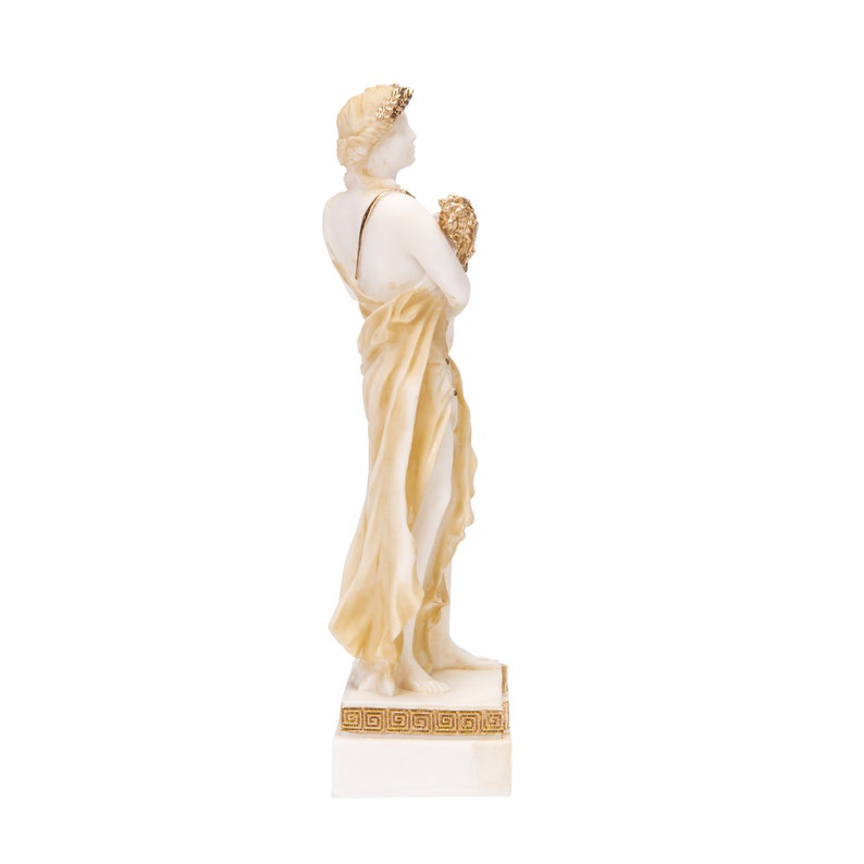 Demeter Goddess of the Harvest and Agriculture Alabaster - Etsy