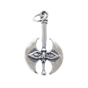 Minoan Double Headed Axe Pendant Labrys Ancient Greece Museum Quality 1.2 inches