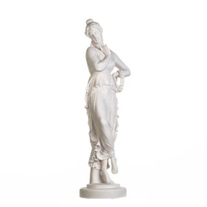 Persephone goddess of the underworld springtime flowers & vegetation statue 26 inches