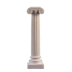 Greek column ionic order ancient decoration architecture alabaster 10.2&quot; free shipping