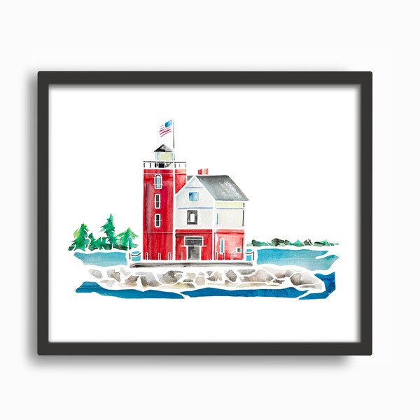Mackinac Island Art Etsy