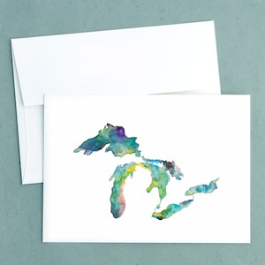 Great Lakes Note Cards (set of 12)