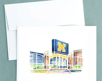 Variety: UM/Ann Arbor Note Cards (set of 12)